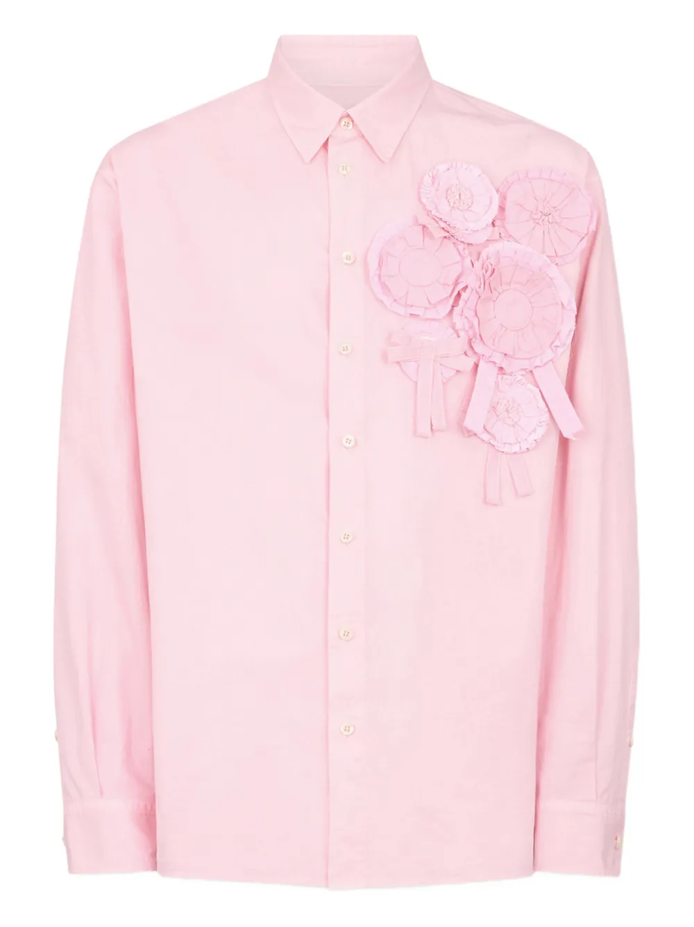 DSQUARED2 Camicia con maniche a spalla bassa - Rosa