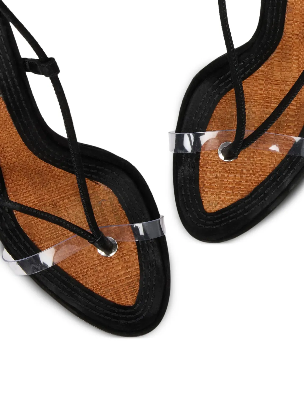 DSQUARED2 Twin sandalen met hak Zwart