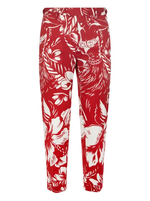 DSQUARED2 Dancing Flowers cotton trousers