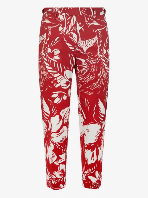 DSQUARED2 pantalones Dancing Flowers