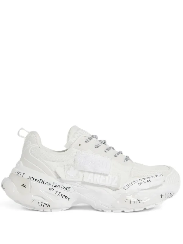 DSQUARED2 Faster Sneakers | White | FARFETCH
