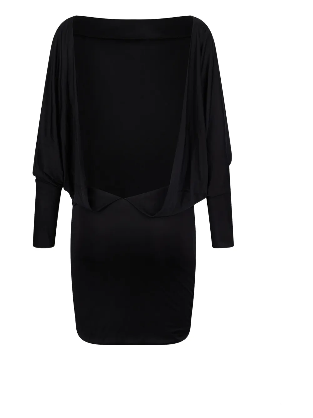 DSQUARED2 Mini-jurk met open rug - Zwart