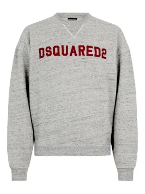 DSQUARED2 パッチ スウェットシャツ | グレー | FARFETCH JP