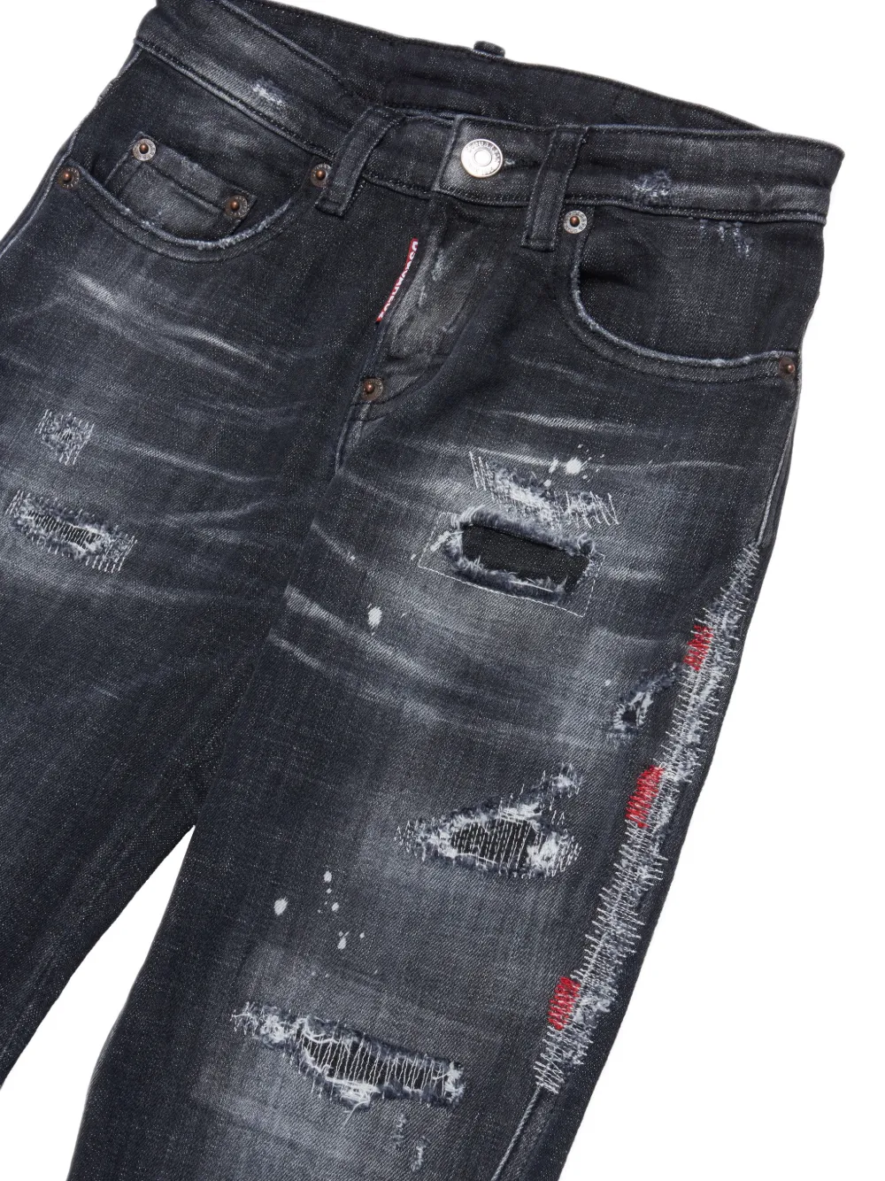  Dsquared2 Kids Distressed Jeans - Grey 