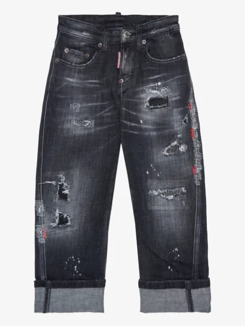 DSQUARED2 KIDS distressed jeans