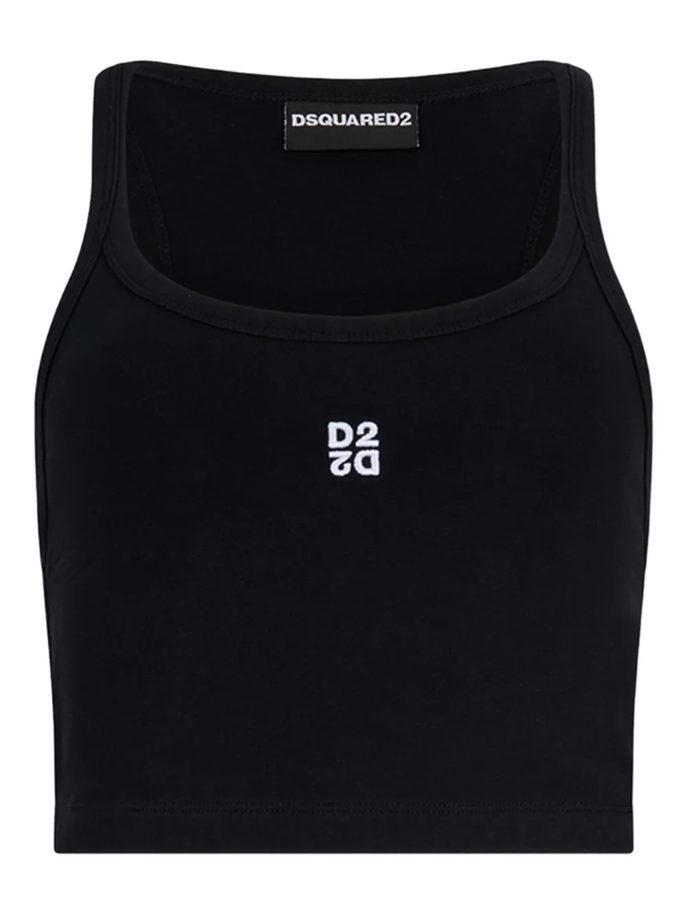 DSQUARED2 Canotta D2 Upside Down - Nero