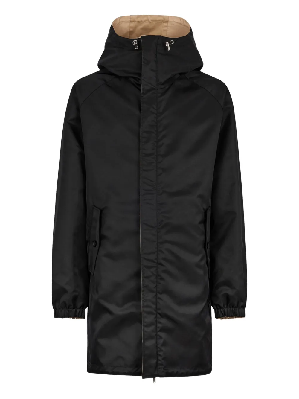 DSQUARED2 Parka reversibile con cappuccio - Nero