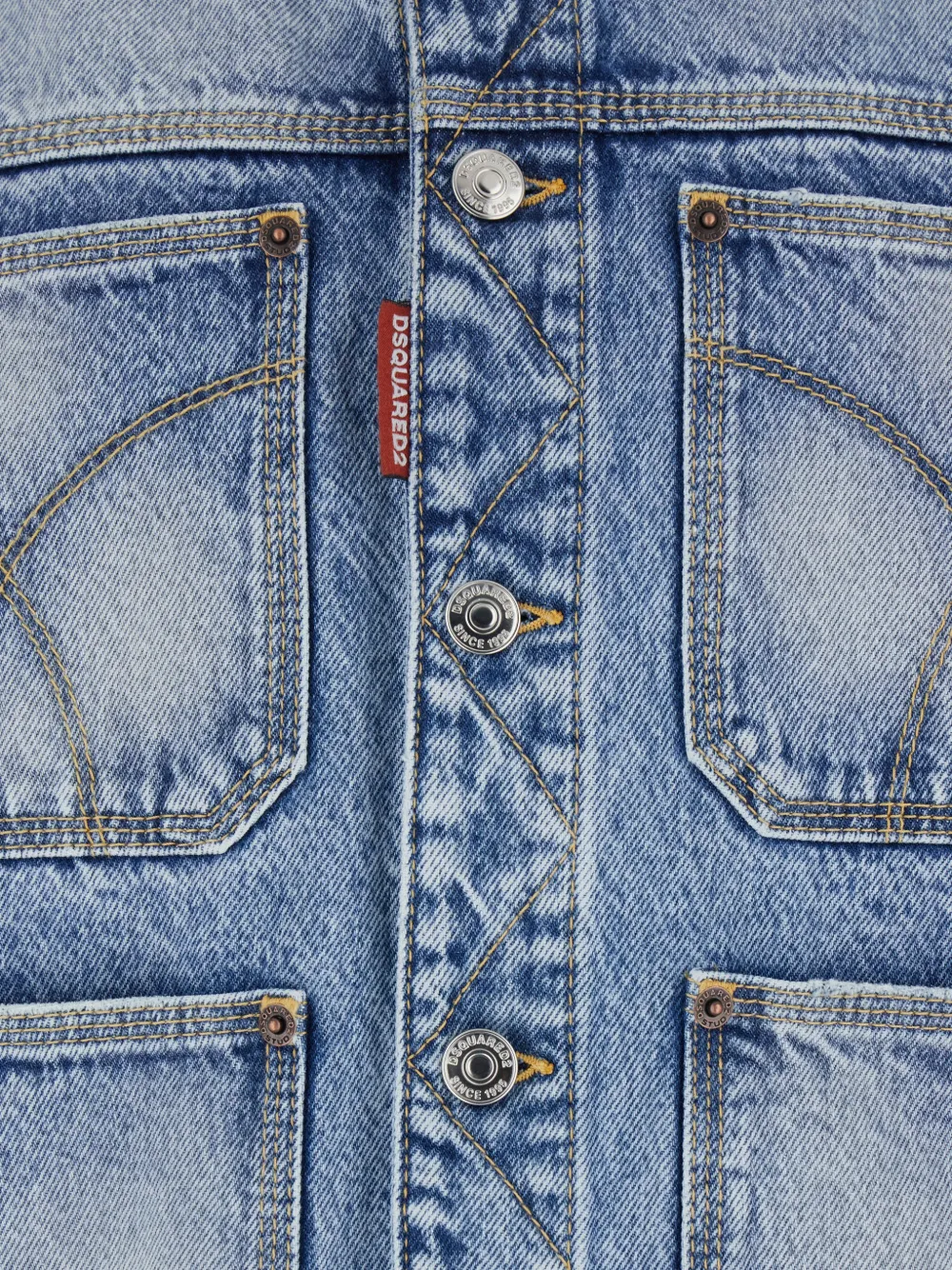 DSQUARED2 ポケット ジャケット | ブルー | FARFETCH JP