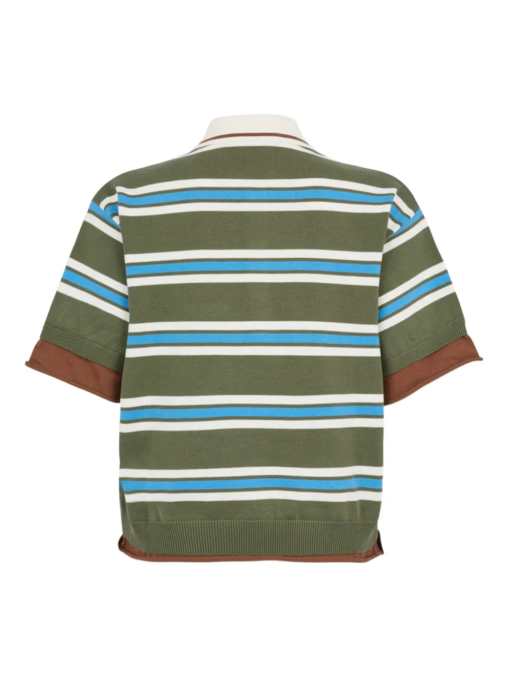 DSQUARED2 Gestreept poloshirt - Groen