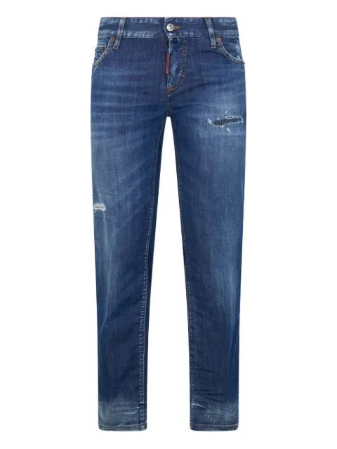 DSQUARED2 Jenna wash distressed trousers