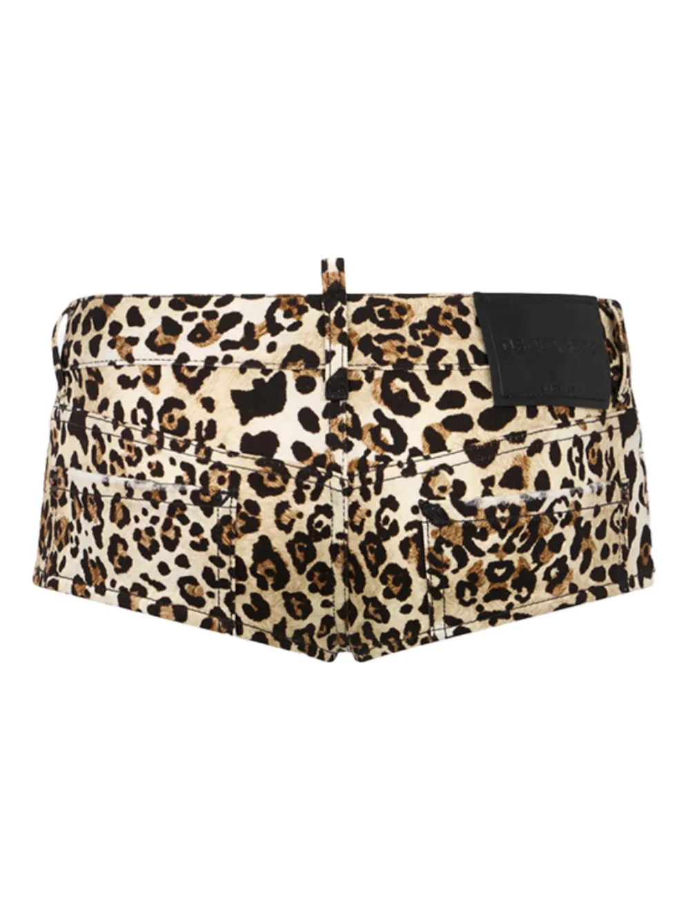  Dsquared2 Wild2 Printed Hot Shorts - Neutrals 