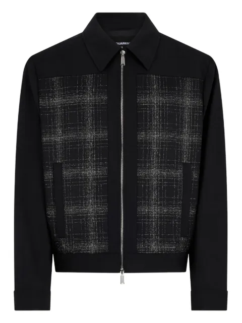 DSQUARED2 Jaqueta bomber Evening xadrez