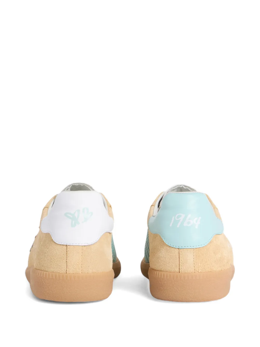 DSQUARED2 Rebels sneakers met applicatie Beige