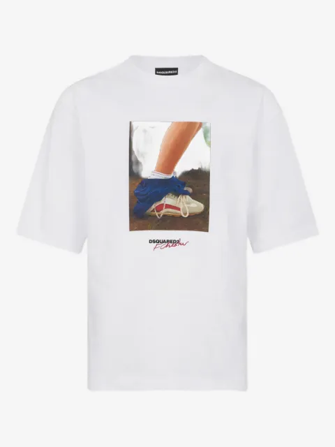 DSQUARED2 Felix Chesher x D2 loose fit T-shirt