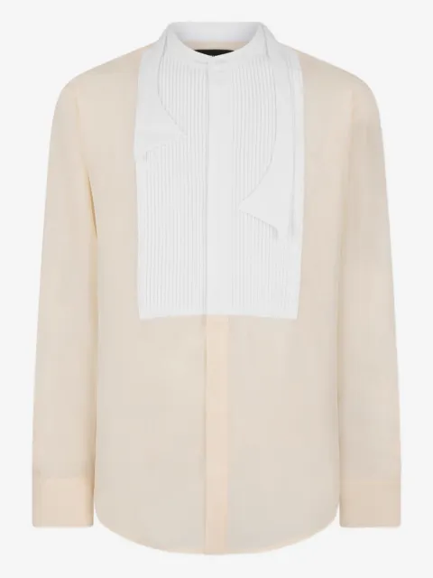 DSQUARED2 Bowtie dropped shoulder silk shirt