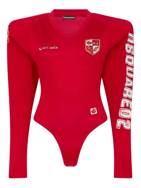 DSQUARED2 боди с графичными вставками