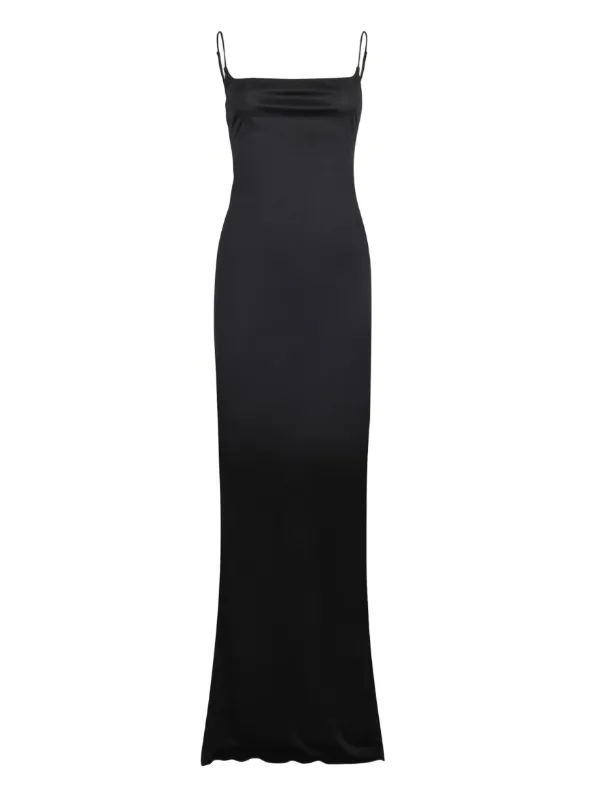 DSQUARED2 ドレープ ストラップドレス | ブラック | FARFETCH JP
