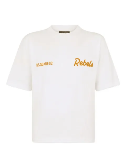 DSQUARED2 Rebels lettering T-shirt