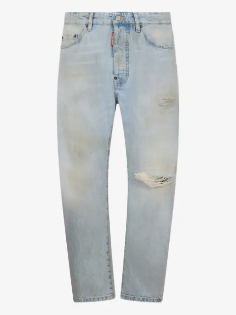 DSQUARED2 بنطال ‪L.A.‬ بتأثير ممزق