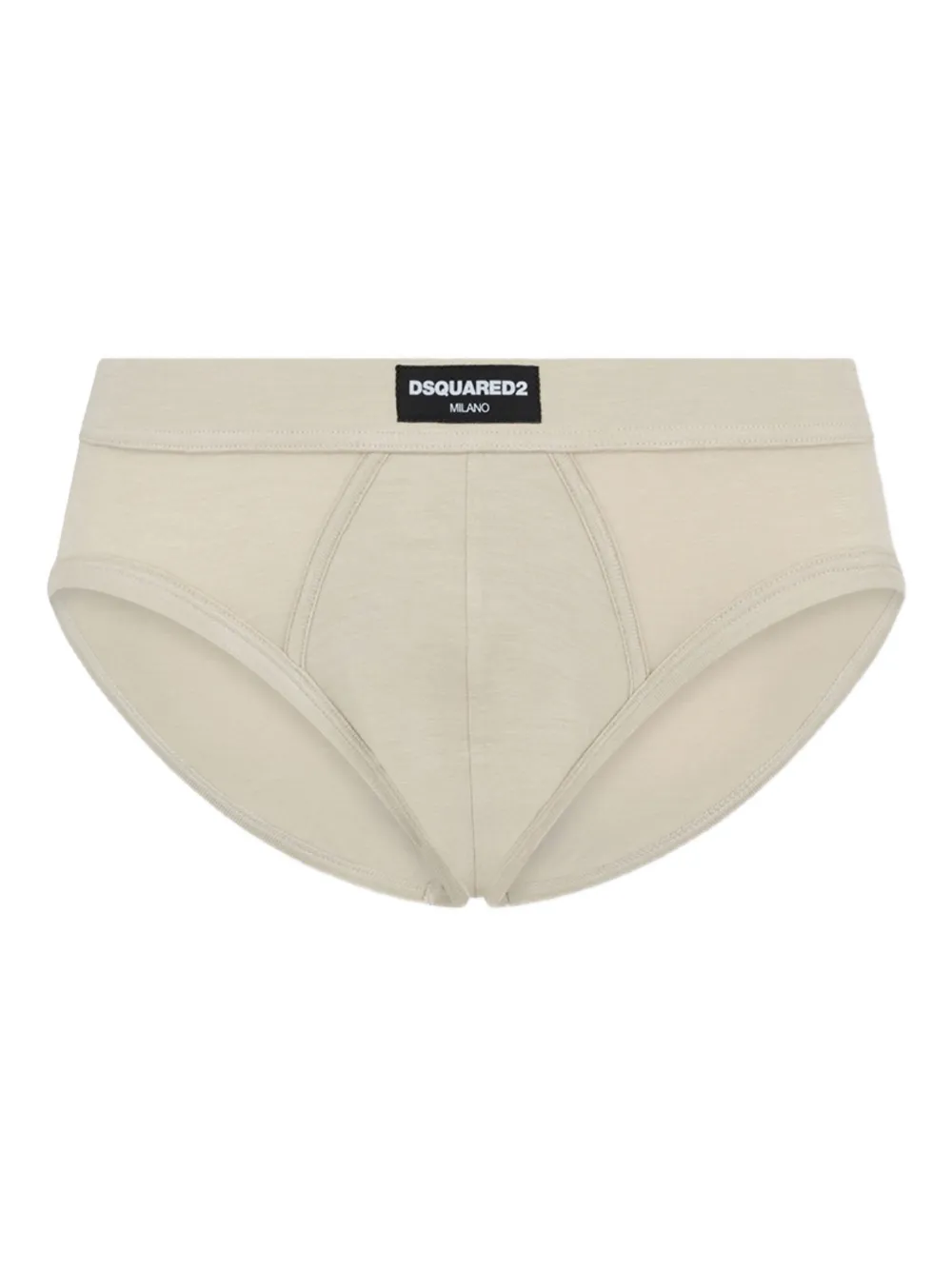 Dsquared2 Heritage Logo Patch Brief In Neutral