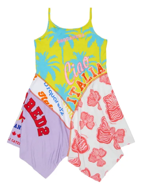 DSQUARED2 KIDS patchwork junior dress