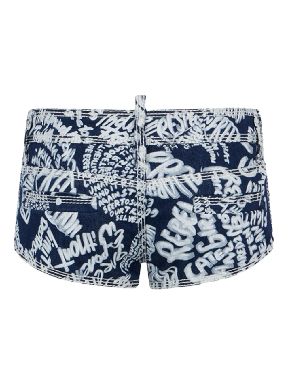 DSQUARED2 Bermuda Rebel Hibiscus com estampa | Shorts | Image 2