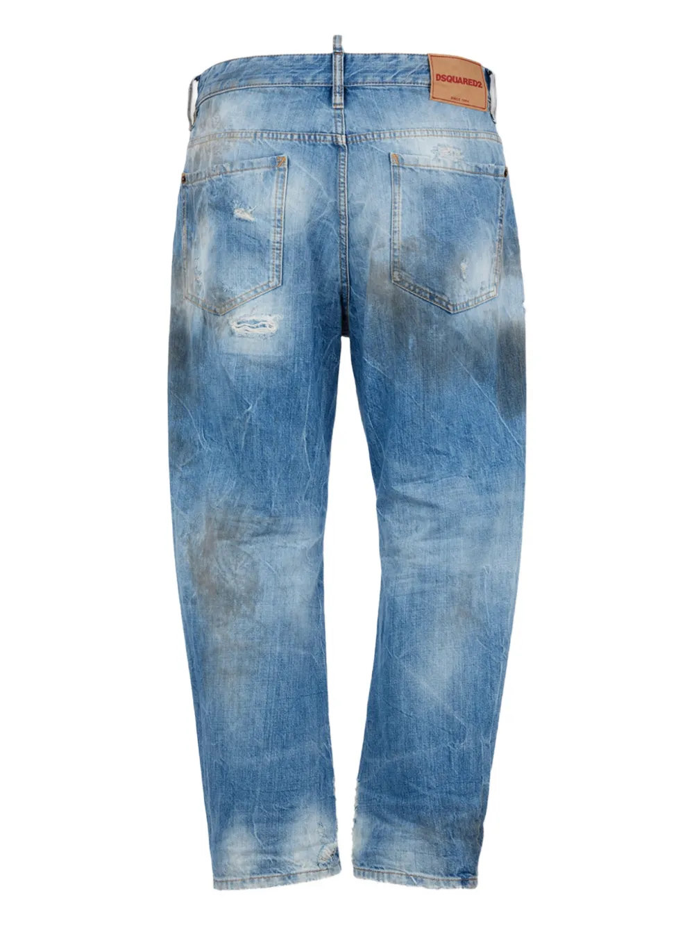 DSQUARED2 light dirty ripped trousers | Regular-Fit & Straight Leg Pants | Image 2