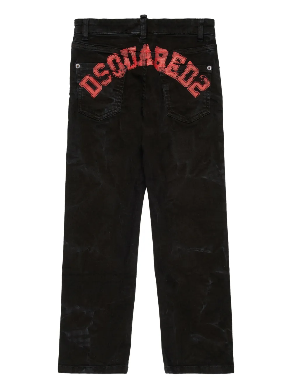 DSQUARED2 KIDS Initial logo detail trousers | Teen Casual Trousers | Image 2