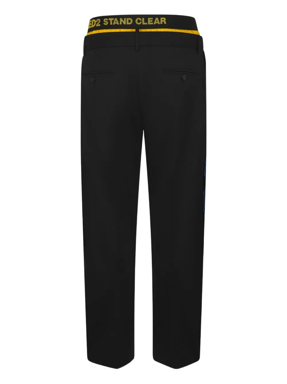 DSQUARED2 D2 Jetski wollen trainingsbroek Zwart