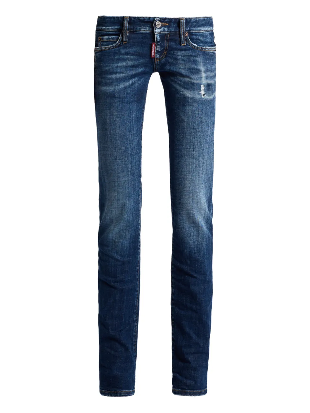 DSQUARED2 Venus Jeans mit Logo-Patch - Blau