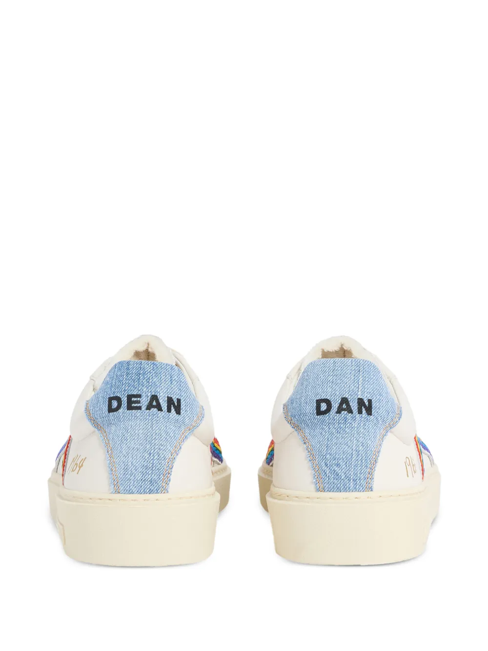 DSQUARED2 Rainbow Rebels sneakers Wit