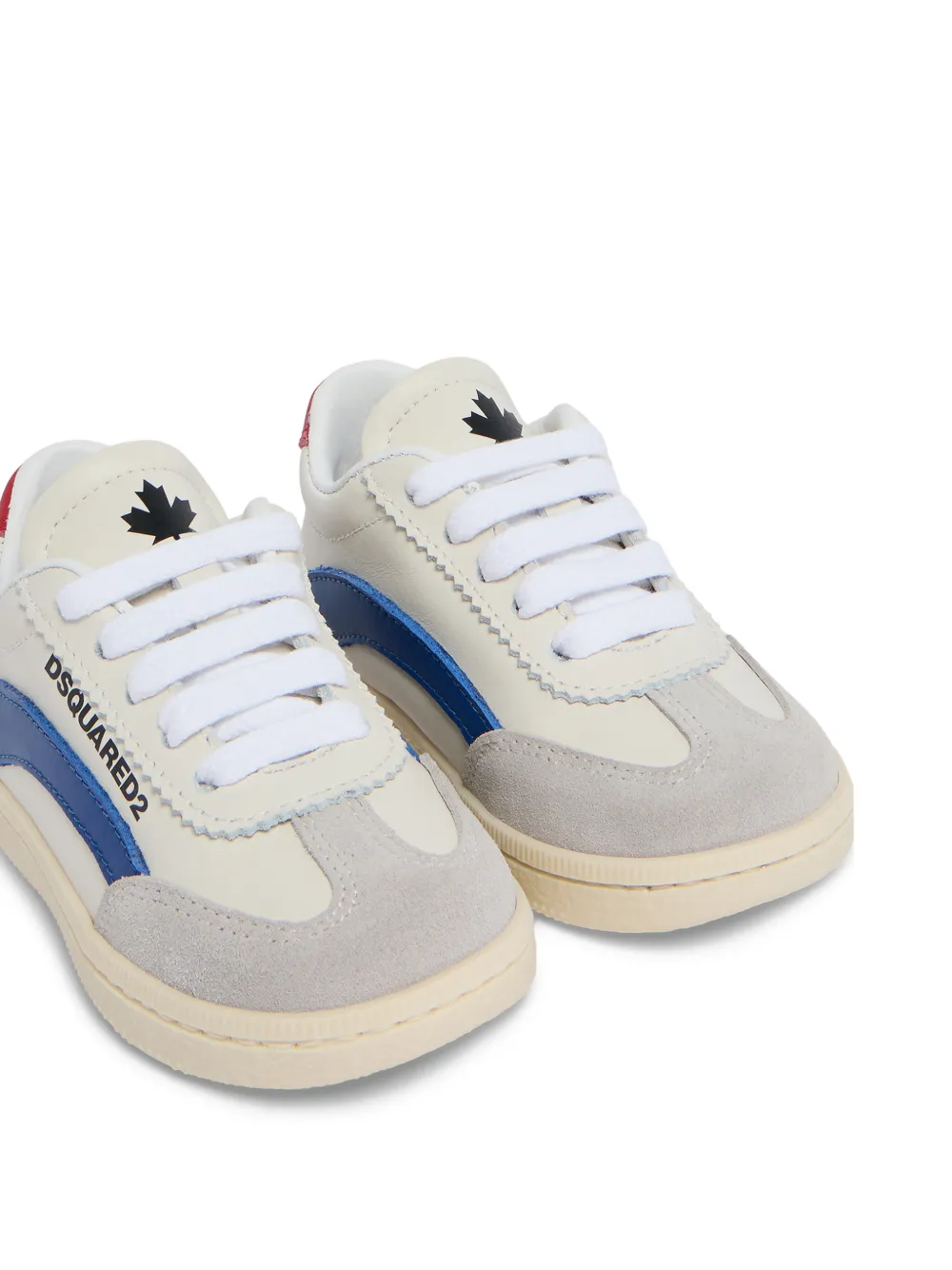 DSQUARED2 KIDS Sneakers met logodetail Beige