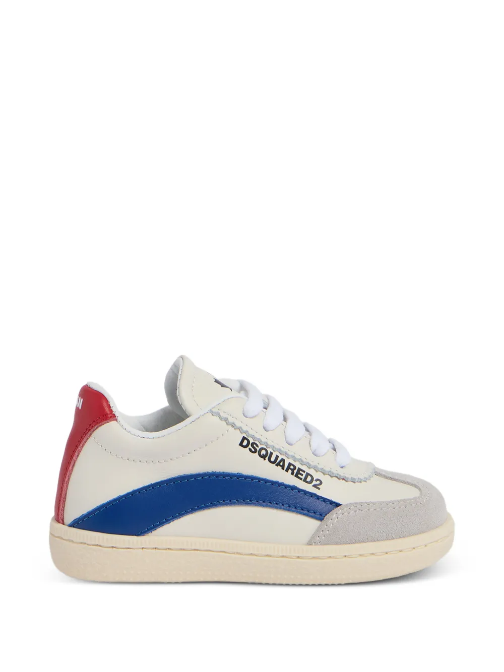 DSQUARED2 KIDS Sneakers met logodetail Beige