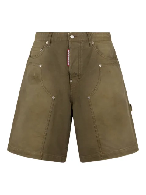 DSQUARED2 garment dyed carpenter shorts