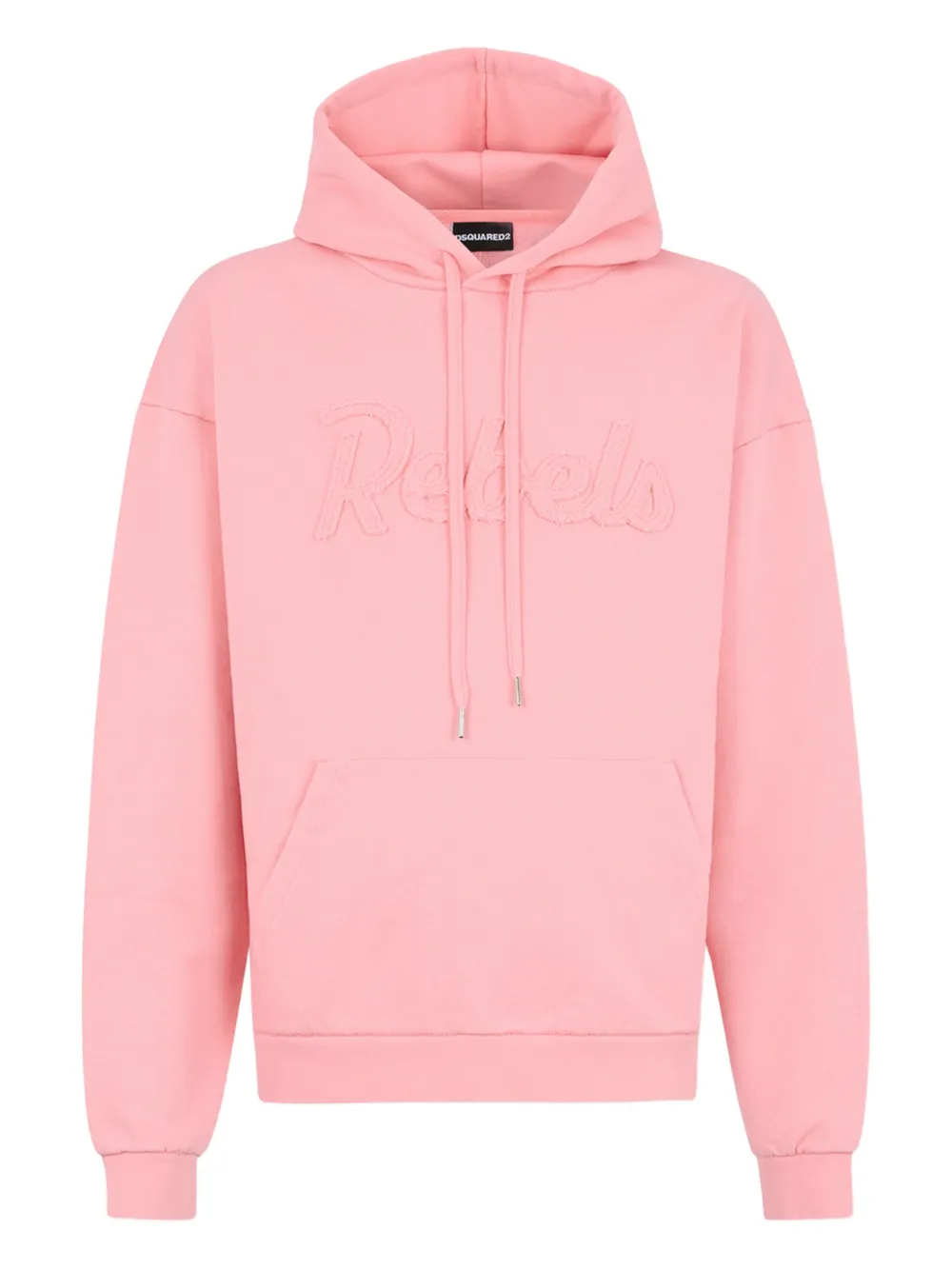 DSQUARED2 rebels relax hooded hoodie | Pink | Image 1