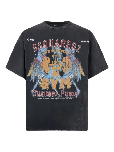 DSQUARED2 Rock Wash Iron kortärmad t-shirt