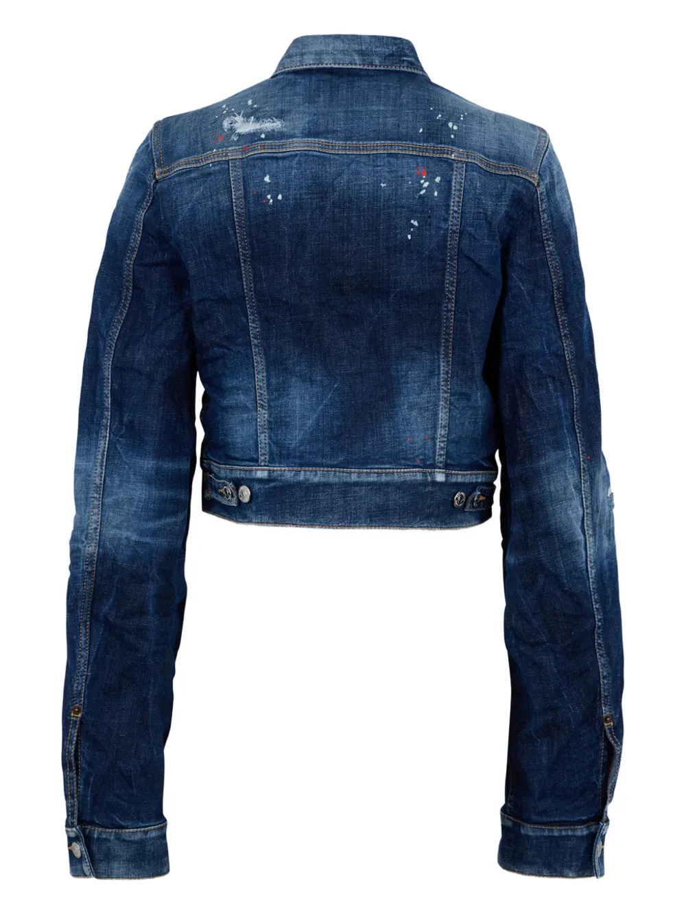 DSQUARED2 Dean 波点水洗牛仔夹克 | 牛仔夹克 | Image 2