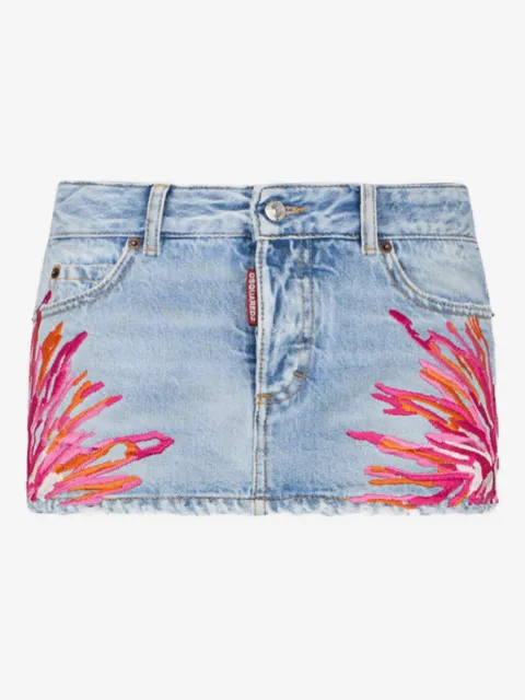 DSQUARED2 falda corta Jean