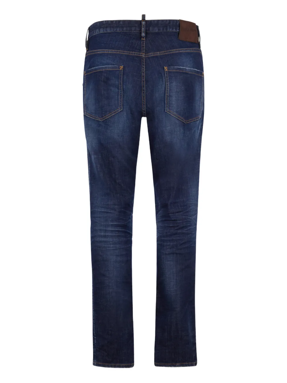 DSQUARED2 clean wash teddy jeans | Regular-Fit & Straight Leg Pants | Image 2