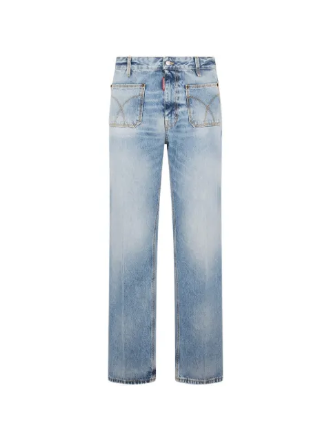 DSQUARED2 Light Diagonale Wash trousers