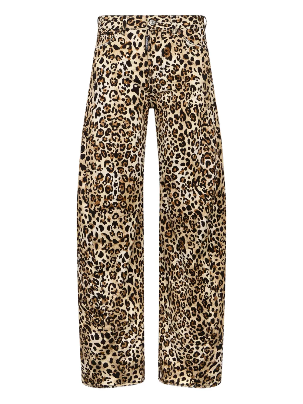 DSQUARED2 Wild2 printed twst jeans - Neutrals