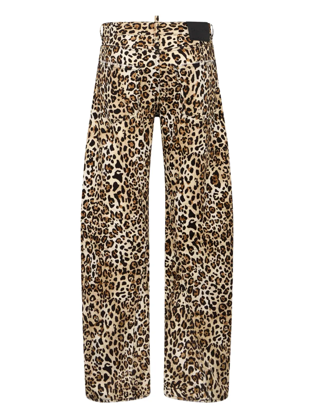 DSQUARED2 Wild2 Twst jeans met print Beige