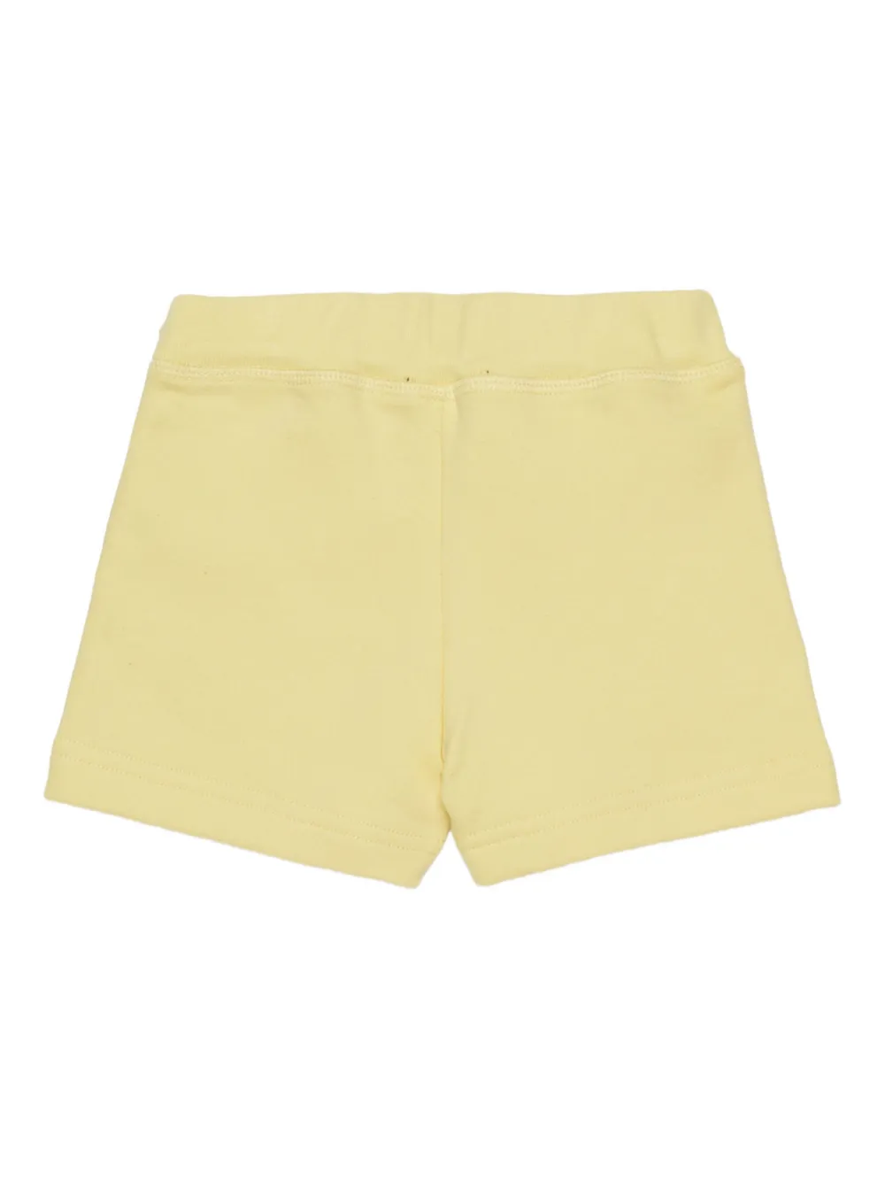 Dsquared2 Drawstring Logo-print Shorts In Yellow