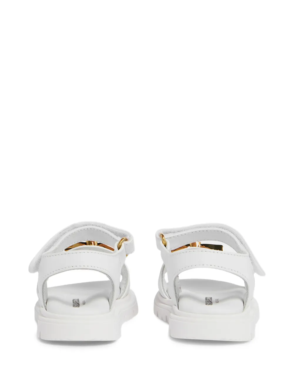 DSQUARED2 KIDS Sandalen met logodetail Wit