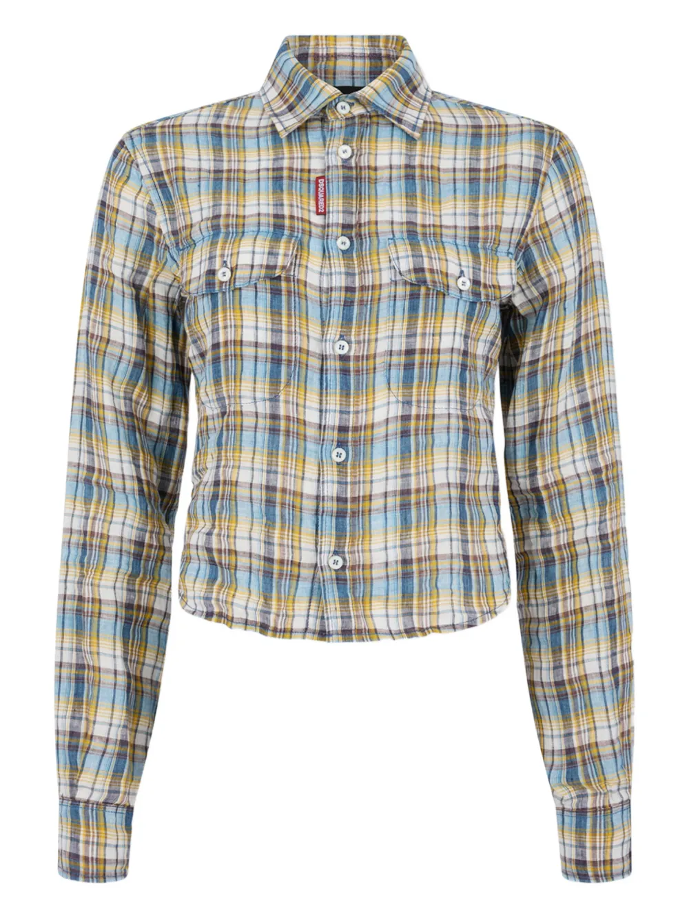 DSQUARED2 Camicia a quadri - Blu
