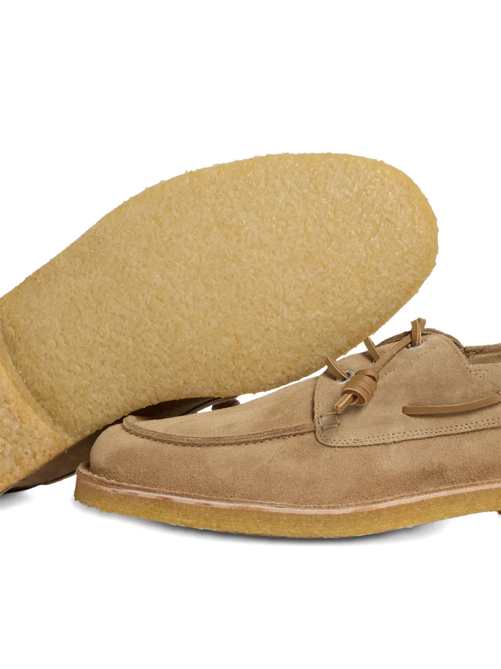 DSQUARED2 Neo-klassieke bootschoenen met striksluiting Beige