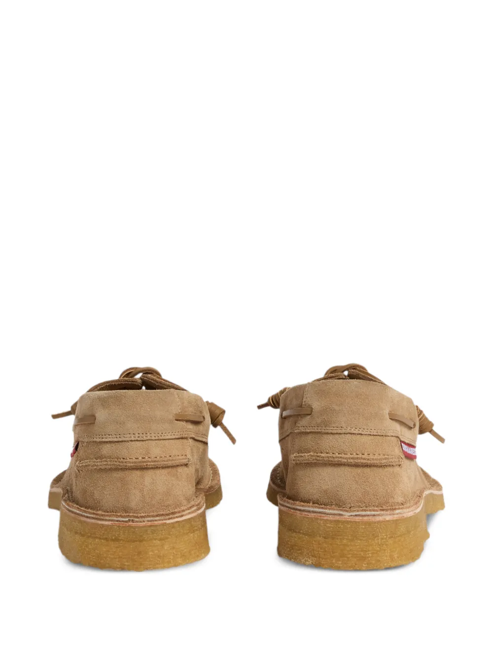  Dsquared2 Neoclassic Tie-fastening Boat Shoes - Neutrals 