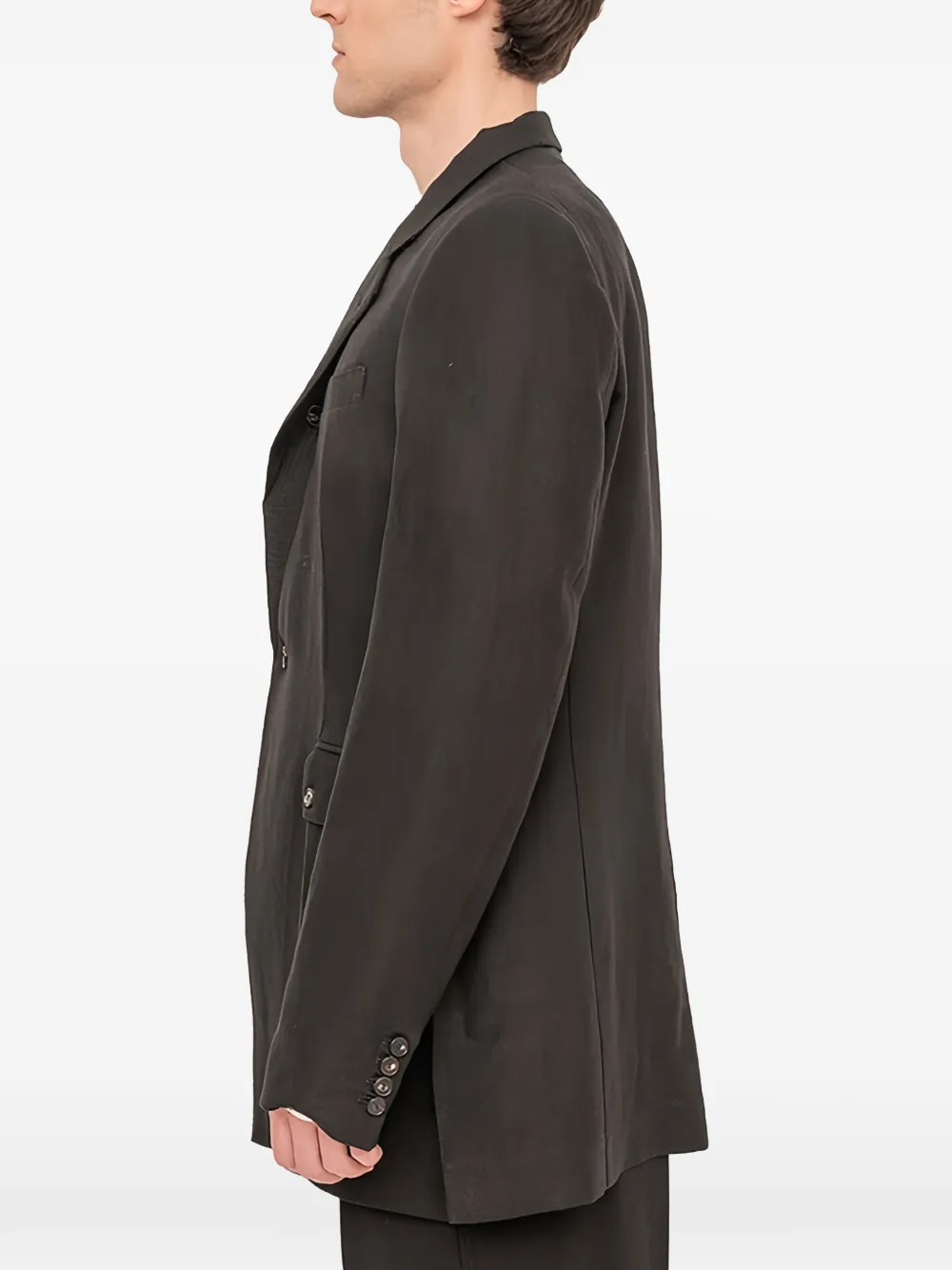 Setchu Cappotto Monopetto - Grigio 