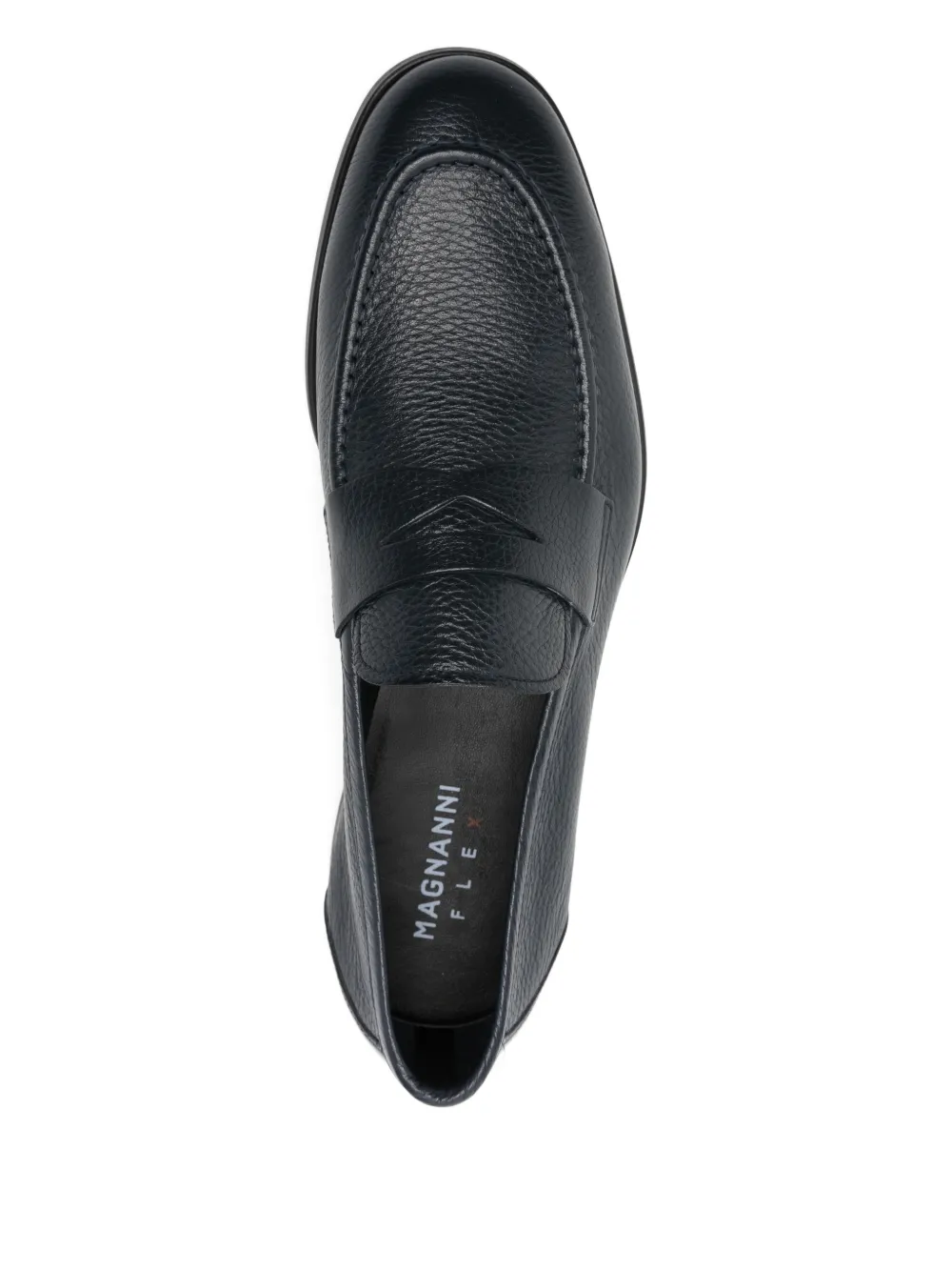 Magnanni Leren loafers Blauw