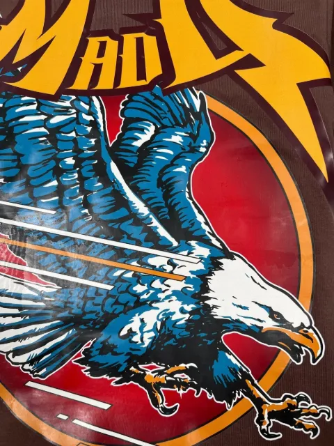 M4MaddMaxx eagle-graphic T-shirt